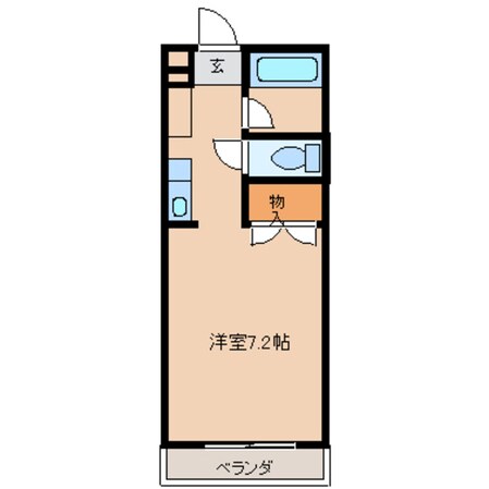 リゼルブクキの物件間取画像